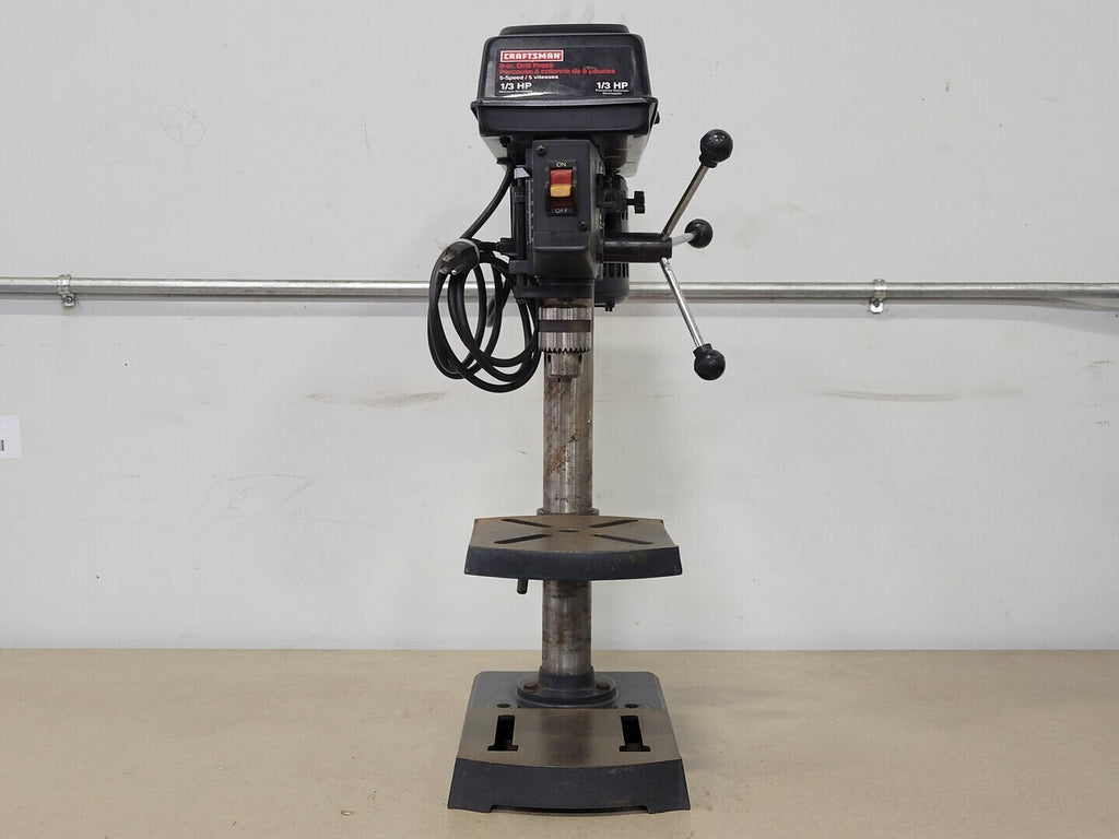 CRAFTSMAN 8 Inch Drill Press, 1/3HP, 5 speed 