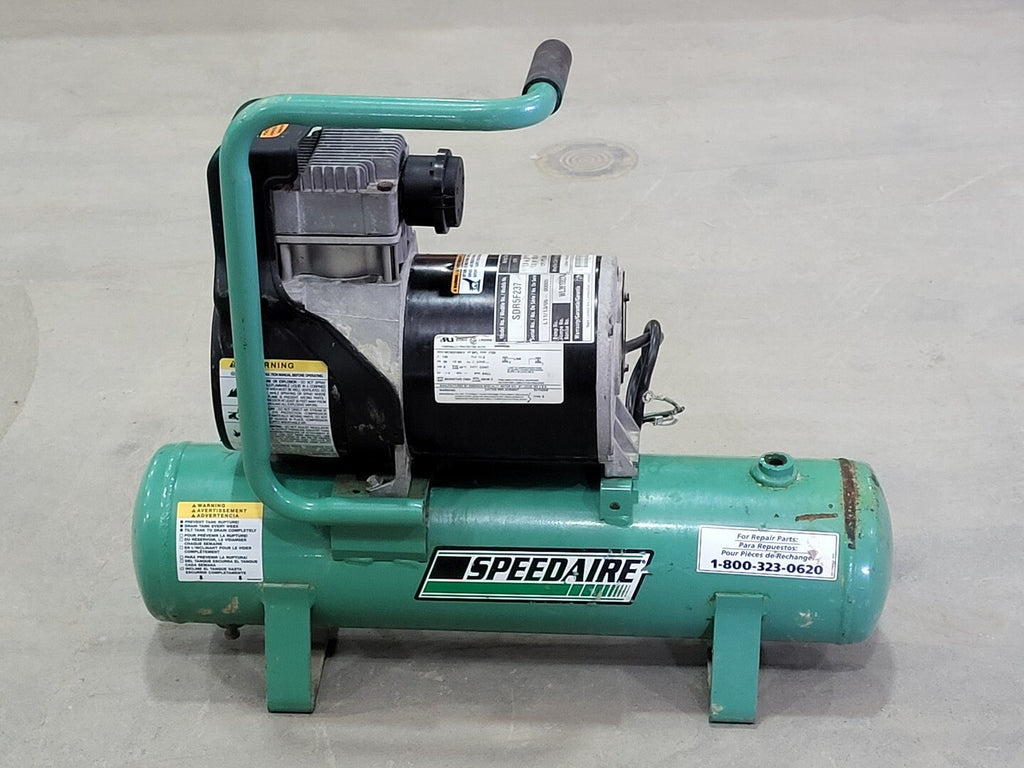 SPEEDAIRE 3 Gallon, 1.9 CFM, 125 PSI Air Compressor SDR5F237