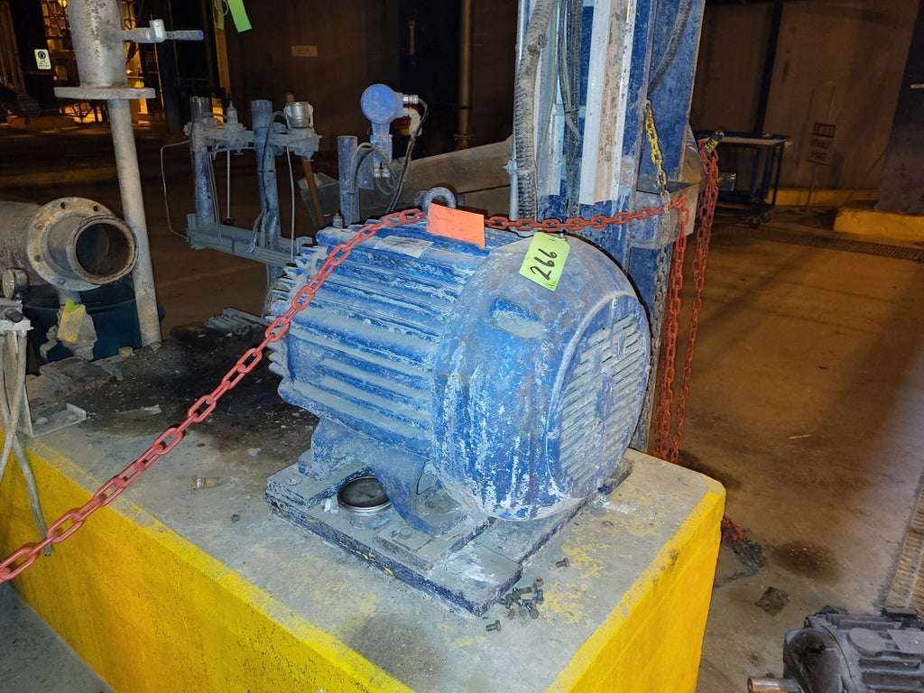 SIEMENS 75 hp, 575 volts, 1770 rpm, 365T Electric Motor Type RGZSD