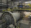 METSO 11'-6" X 22' Horizontal Ball Mill w/ 1100 kW WEG Motor