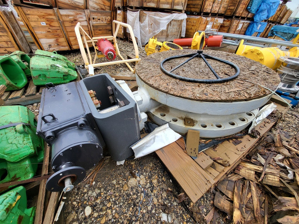 VANESSA 36" Class 150 Triple Offset Valve B16.34, Series 30000, Gear Operated