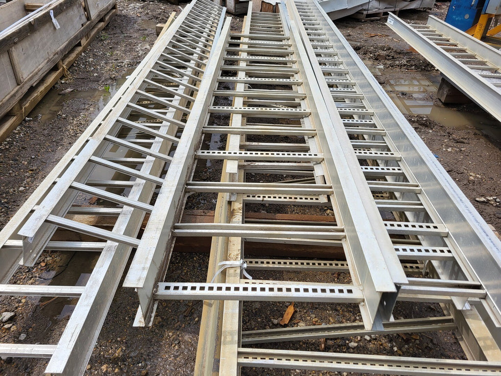 24" Width x 144" Length, B-Line Cable Tray Aluminum