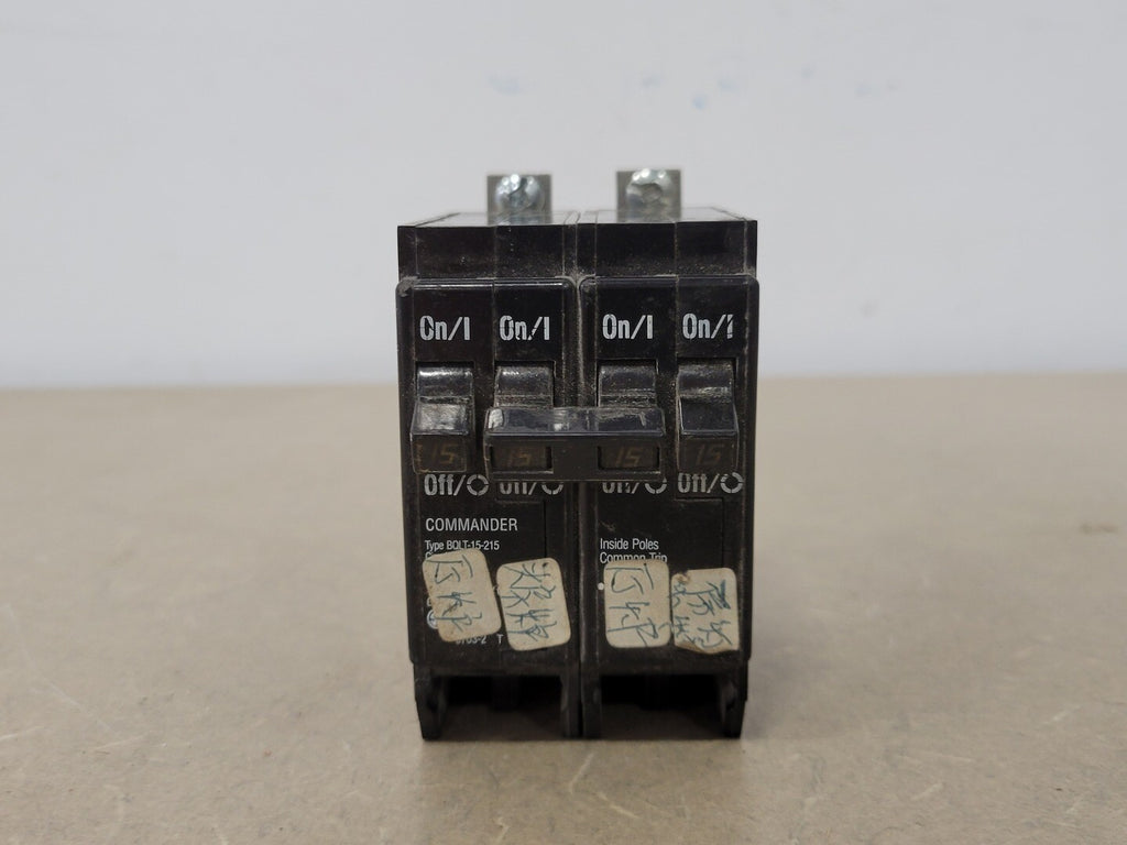 COMMANDER 15 Amp, 4 Pole, 120/240 volts Circuit Breaker BQLT-15-215