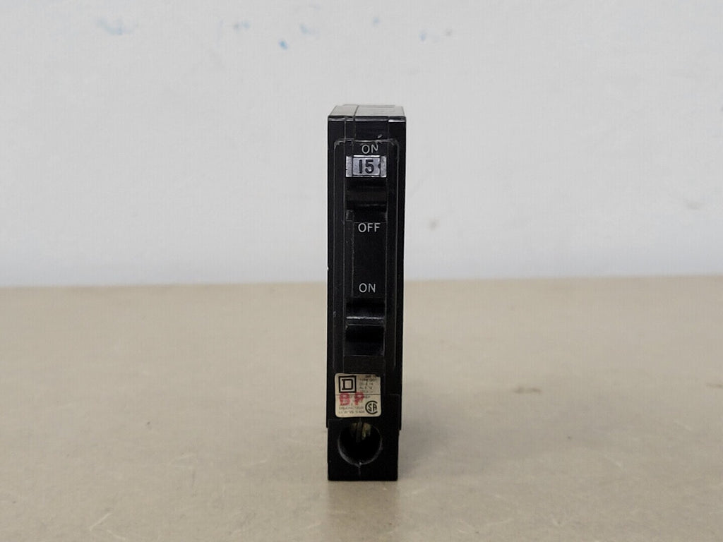 SQUARE D 15 Amp, 1 Pole, 120 volts Circuit Breaker QOT115