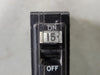 SQUARE D 15 Amp, 1 Pole, 120 volts Circuit Breaker QOT115