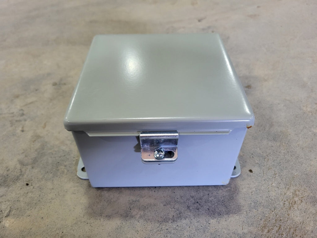 HOFFMAN Junction Box A606CH, 6"x6"x4", Type 12
