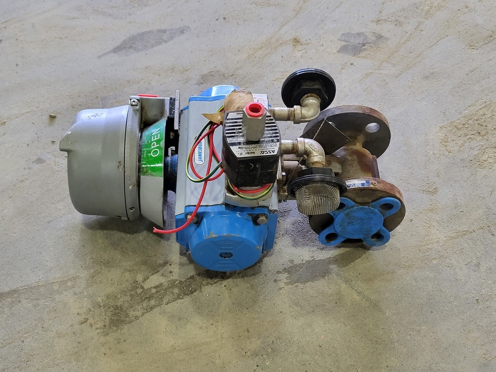 JAMESBURY 3/4" Class 150 Gas Safety Shut-off & Vent Valve Fig No. 1057-2D11B3AD2O