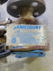 JAMESBURY 3/4" Class 150 Gas Safety Shut-off & Vent Valve Fig No. 1057-2D11B3AD2O