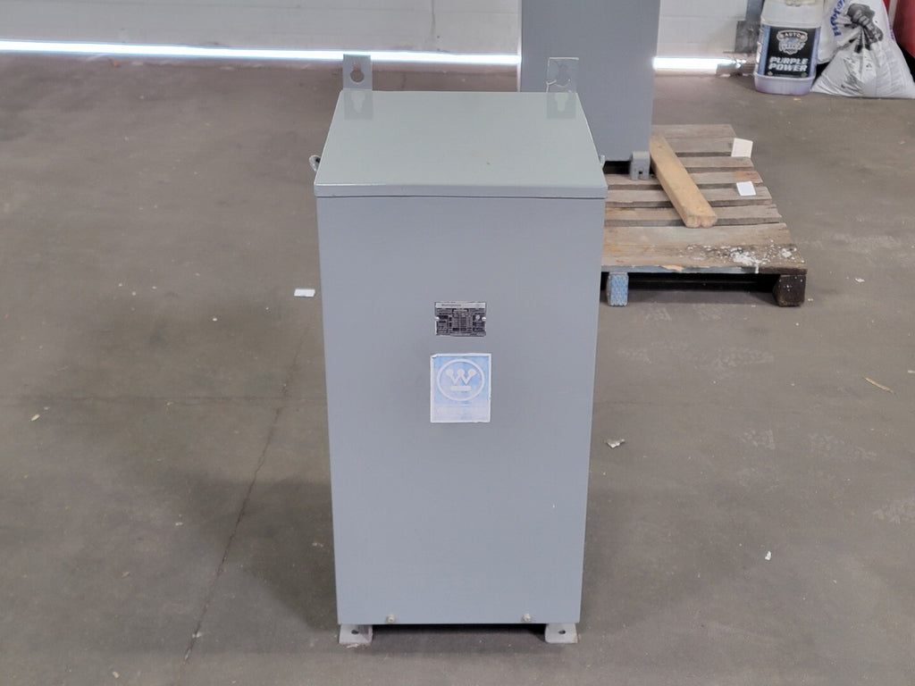 WESTINGHOUSE 37.5 kVA Transformer, 600 pri. volts, 480 sec. volts CP41653-0