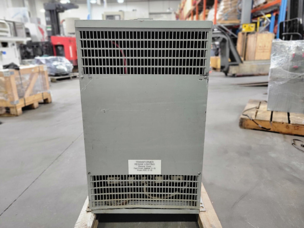 HAMMOND MANUFACTURING 50 kVA Transformer 480 pri. volts, 120/240 sec. volts F507P