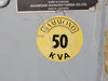 HAMMOND MANUFACTURING 50 kVA Transformer 480 pri. volts, 120/240 sec. volts F507P