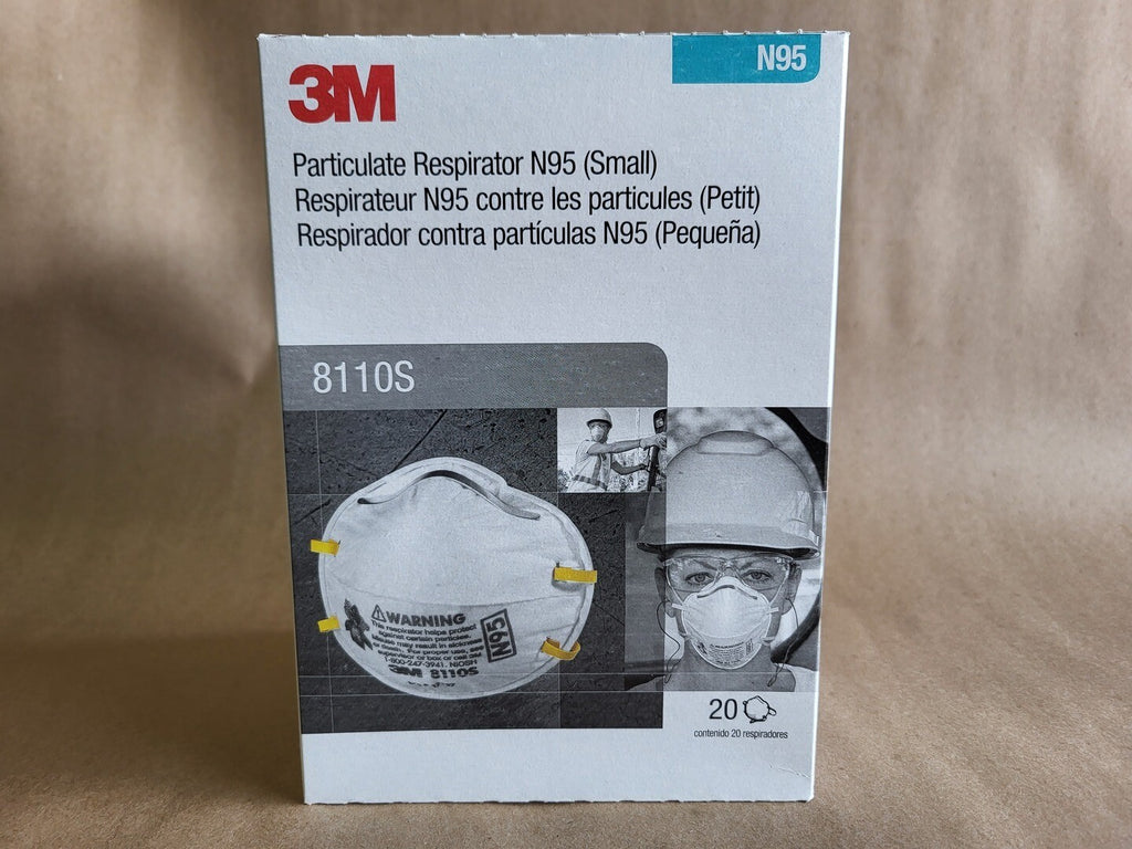 3M Industrial Respirator N95 8110S (Box of 20 pcs)