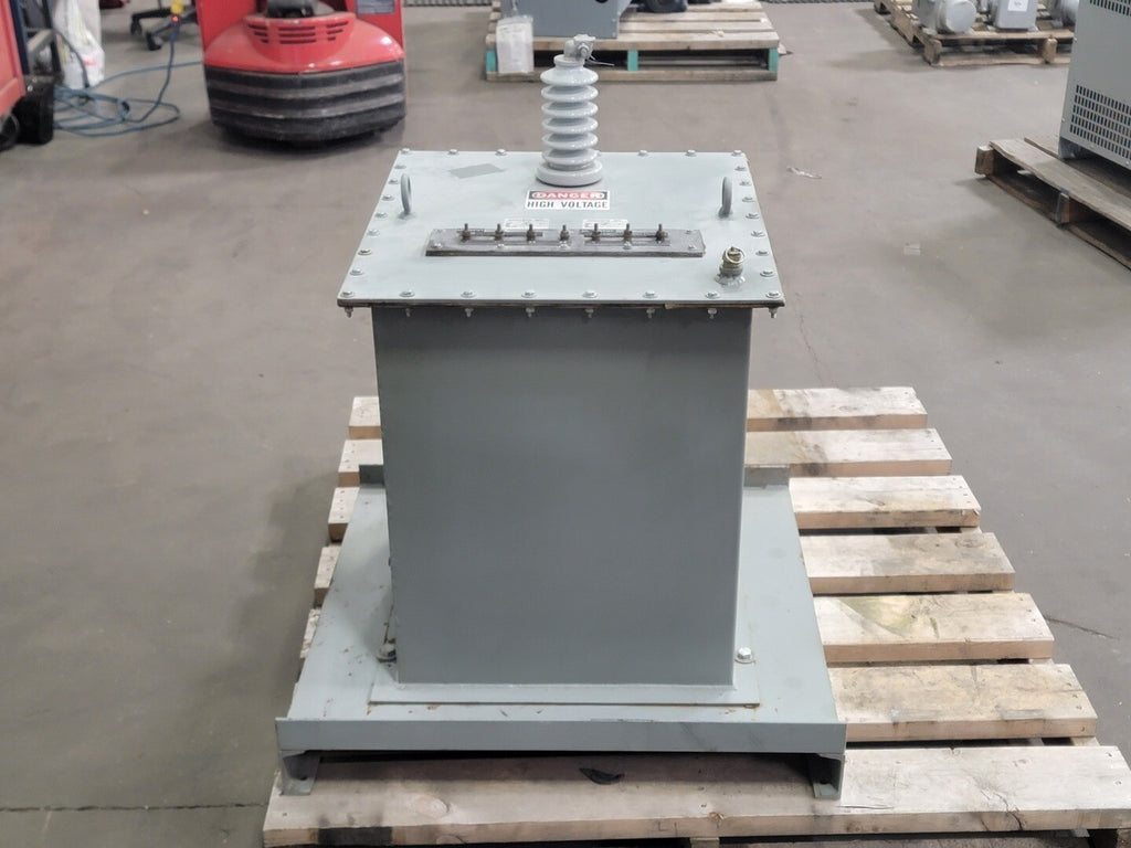 NEELTRAN INC. 23.64 Amp Transformer, 480 pri. volts, 12600 - 25200 sec. volts
