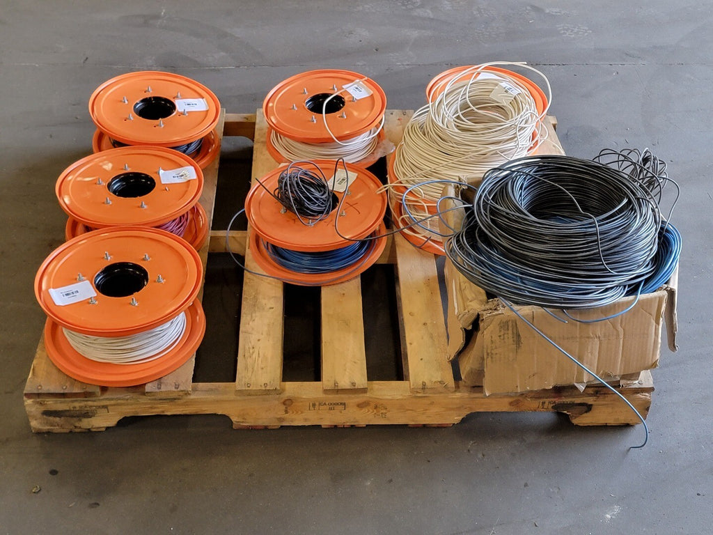 RW90 Cable Wire 12AWG 1/C 600V Black/Red/White/Blue (1 Skid)