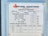 NORTHERN TRANSFORMER 1500 kVA Onan Sealed Transformer, 25000 pri. volts, 2400 sec. volts