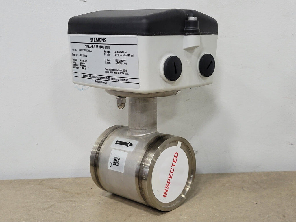 SIEMENS SITRANS FM MAG 1100 Electromagnetic Flow Sensor 7ME61102RA202AA1