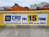 CRS CRANESYSTEMS INC. 15-Ton, Double-Girder Bridge Crane w/ 15-Ton Electric Wire Rope Hoist
