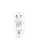 EUROSTAMP Part No. 3211 @ 40mm 30 Degree Single V Die
