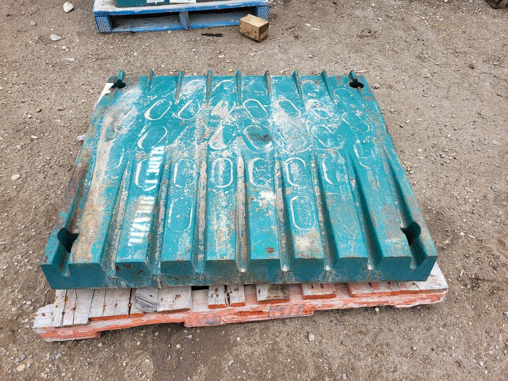 METSO MM0350418 Movable Jaw Plate for Jaw Crushers