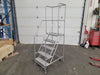 5 Step Mobile Warehouse Rolling Ladders