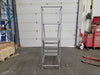5 Step Mobile Warehouse Rolling Ladders