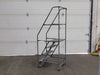 4 Step Mobile Warehouse Rolling Ladders