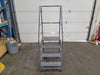 4 Step Mobile Warehouse Rolling Ladders