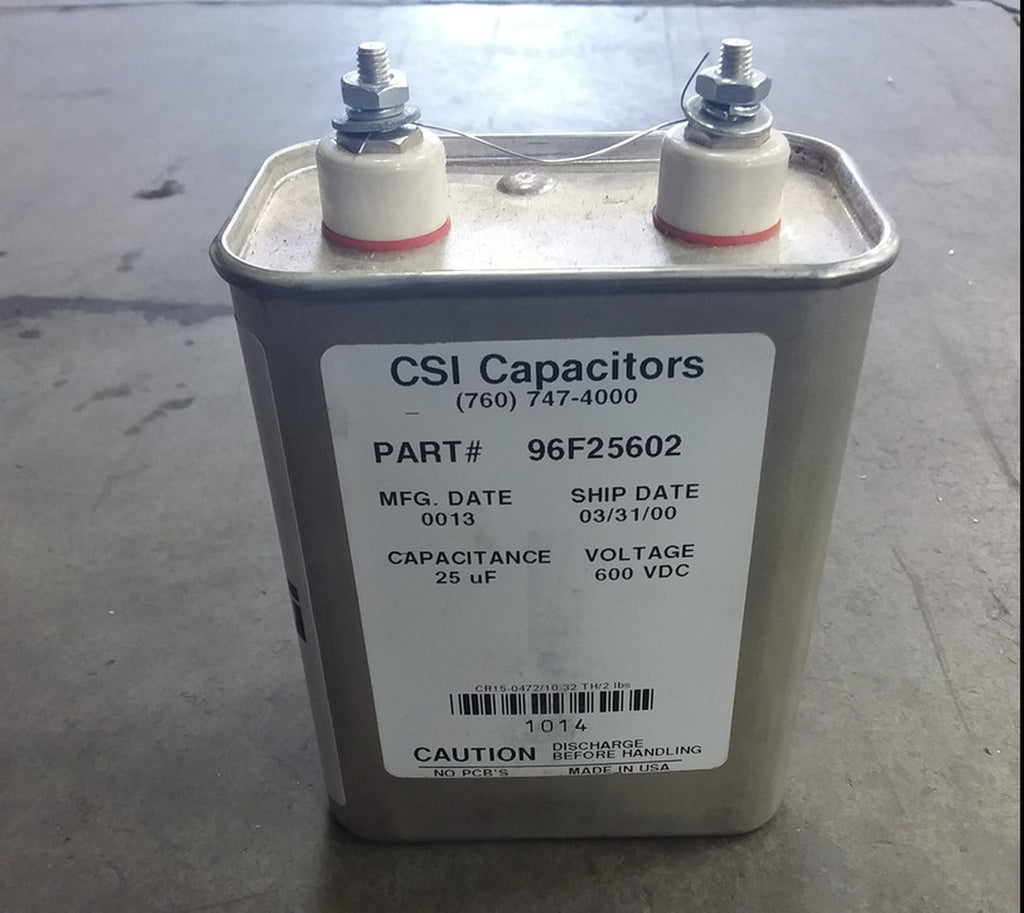 CSI TECHNOLOGIES 25uF Capacitor 96F25602 