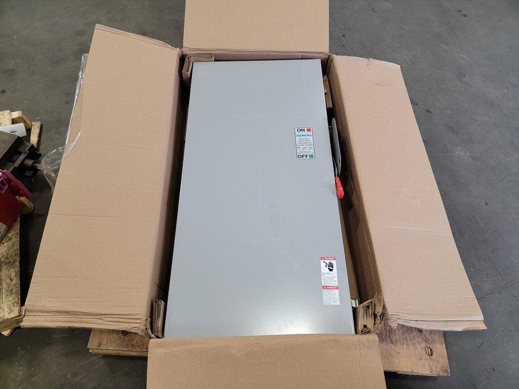 SIEMENS 400 Amp, 240 Volts, 3 Pole Fused Disconnect HFC325NA