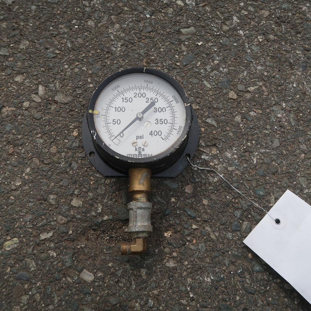 MARSH INSTRUMENTS 0-400 psi Pressure Gauge