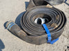 6" x 75 ft Hose Black w/ Camlock Coupling