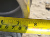 6" x 75 ft Hose Black w/ Camlock Coupling