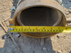 6" x 75 ft Hose Black w/ Camlock Coupling