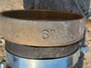 6" x 75 ft Hose Black w/ Camlock Coupling