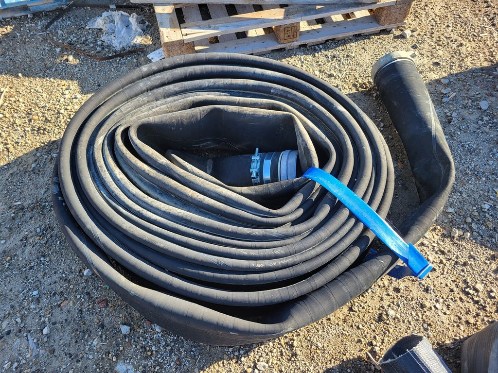 CONTINENTAL 6" x 80 ft Prospector Water Suction and Discharge Hose Black, 150 psi