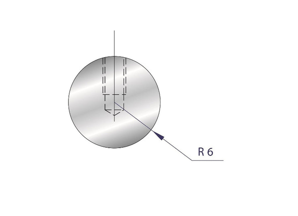 EUROSTAMP Part No. 1186 @ 835mm R=6 Small Radius Element