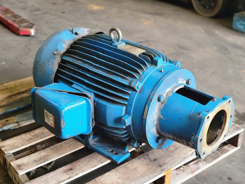 TOSHIBA 60 hp, 575 volts, 1775 rpm, 364TC Electric Induction Motor 4F5060L1C11190