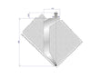 EUROSTAMP Part No. 1315 @ 550mm 86 Degree Gooseneck Punch (Segmented)