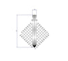 EUROSTAMP Part No. 1318 @ 45mm 60 Degree Straight Punch
