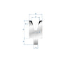 EUROSTAMP Part No. 3121 @ 1100mm 30 Degree Single V Die (Segmented)