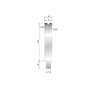 EUROSTAMP Part No. 3124 @ 300mm 86 Degree Single V Die