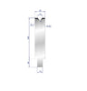 EUROSTAMP Part No. 3126 @ 500mm 86 Degree Single V Die