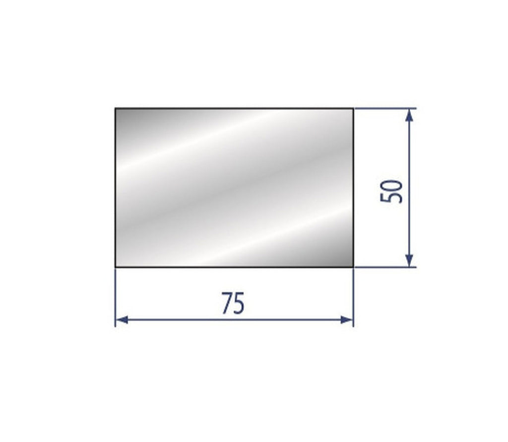 EUROSTAMP Part No. 2103 @ 415mm 75x50 Polyurethane Insert 