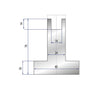 EUROSTAMP Part No. 2109 @ 415mm 20x24 Nylon Insert Holder