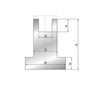 EUROSTAMP Part No. 2110 @ 415mm 24x35 Nylon Insert Holder 