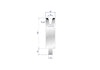 EUROSTAMP Part No. 3140 @ 100mm 30 Degree Single V Die