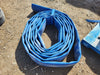 BORELINE 6" x 40 ft Lay Flat Hose Blue M-171