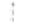 EUROSTAMP Part No. 3145 @ 35mm 86 Degree Single V Die