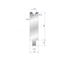 EUROSTAMP Part No. 3204 @ 40mm 86 Degree Single V Die 