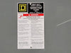 SQUARE D 400 Amp 3 Pole 600 volts Fused Disconnect Switch CH365